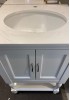 Laine Single Vanity W61cm - Stone Top